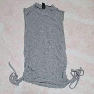 SHEIN Heather Gray Sleeveless Tank Top